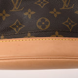 LOUIS VUITTON ルイヴィトン モノグラム モンスリ MM ブラウン M51136 レディース モノグラムキャンバス リュック・デイパック Bランク 中古 銀蔵