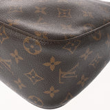 LOUIS VUITTON ルイヴィトン モノグラム ルーピング MM  ブラウン M51146 レディース モノグラムキャンバス セミショルダーバッグ Bランク 中古 銀蔵