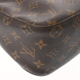 LOUIS VUITTON ルイヴィトン モノグラム ルーピング MM  ブラウン M51146 レディース モノグラムキャンバス セミショルダーバッグ Bランク 中古 銀蔵