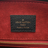 LOUIS VUITTON ルイヴィトン モノグラムアンプラント グランパレ MM 2WAY 黒 M45811 レディース レザー ハンドバッグ Aランク 中古 銀蔵