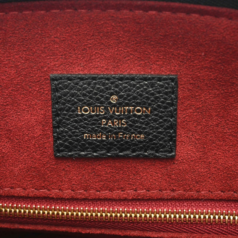 LOUIS VUITTON ルイヴィトン モノグラムアンプラント グランパレ MM 2WAY 黒 M45811 レディース レザー ハンドバッグ Aランク 中古 銀蔵