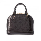 LOUIS VUITTON ルイヴィトン ヴェルニ アルマ BB アマラント M91678 レディース モノグラムヴェルニ 2WAYバッグ ABランク 中古 銀蔵