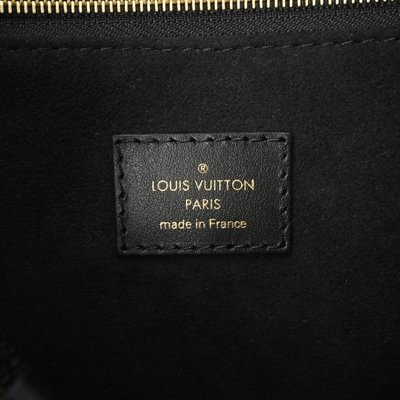 LOUIS VUITTON ルイヴィトン モノグラムアンプラント オンザゴー PM 2WAY ノワール M45653 レディース レザー ハンドバッグ Aランク 中古 銀蔵