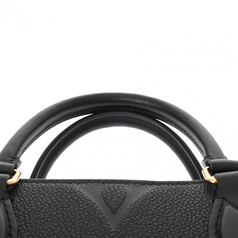 LOUIS VUITTON ルイヴィトン モノグラムアンプラント オンザゴー PM 2WAY ノワール M45653 レディース レザー ハンドバッグ Aランク 中古 銀蔵