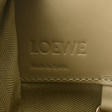 LOEWE ロエベ コンパクト ハンモックバッグ クレイグリーン A538H13X26 レディース サテンカーフ ショルダーバッグ 新同 中古 銀蔵