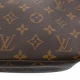 LOUIS VUITTON ルイヴィトン モノグラム ルーピング MM  ブラウン M51146 レディース モノグラムキャンバス セミショルダーバッグ Bランク 中古 銀蔵