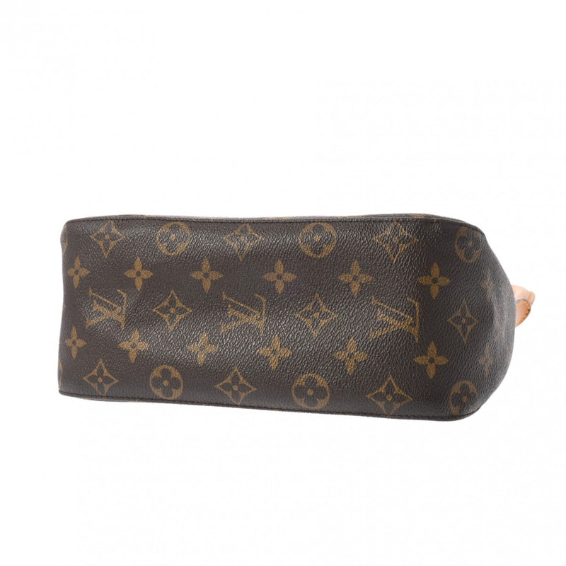 LOUIS VUITTON ルイヴィトン モノグラム ルーピング MM  ブラウン M51146 レディース モノグラムキャンバス セミショルダーバッグ Bランク 中古 銀蔵