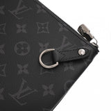 LOUIS VUITTON ルイヴィトン モノグラムエクリプス トリオメッセンジャー 黒/グレー M69443 メンズ モノグラムエクリプスキャンバス ショルダーバッグ Aランク 中古 銀蔵