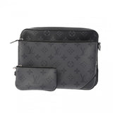 LOUIS VUITTON ルイヴィトン モノグラムエクリプス トリオメッセンジャー 黒/グレー M69443 メンズ モノグラムエクリプスキャンバス ショルダーバッグ Aランク 中古 銀蔵