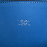 HERMES エルメス ボリード 37 2WAY ブルーイドラ X刻印(2016年頃) ユニセックス トリヨンクレマンス ハンドバッグ ABランク 中古 銀蔵