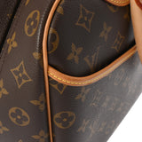 LOUIS VUITTON ルイヴィトン モノグラム ドーヴィル ブラウン M47270 レディース モノグラムキャンバス ハンドバッグ ABランク 中古 銀蔵