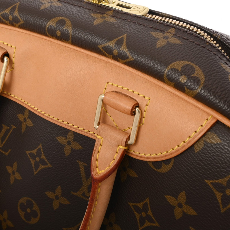 LOUIS VUITTON ルイヴィトン モノグラム ドーヴィル ブラウン M47270 レディース モノグラムキャンバス ハンドバッグ ABランク 中古 銀蔵