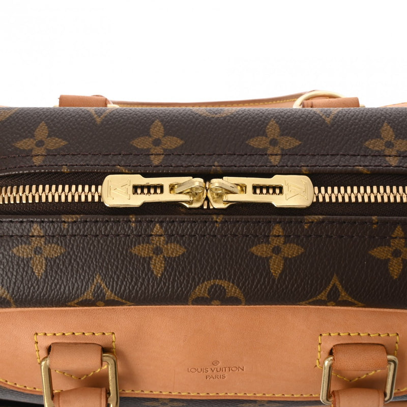 LOUIS VUITTON ルイヴィトン モノグラム ドーヴィル ブラウン M47270 レディース モノグラムキャンバス ハンドバッグ ABランク 中古 銀蔵