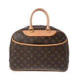 LOUIS VUITTON ルイヴィトン モノグラム ドーヴィル ブラウン M47270 レディース モノグラムキャンバス ハンドバッグ ABランク 中古 銀蔵