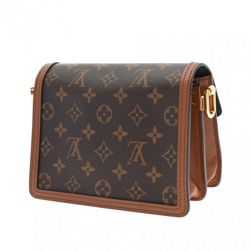 LOUIS VUITTON ルイヴィトン モノグラムリバース ドーフィーヌ MINI 旧型 ブラウン M44580 レディース モノグラムキャンバス ショルダーバッグ ABランク 中古 銀蔵