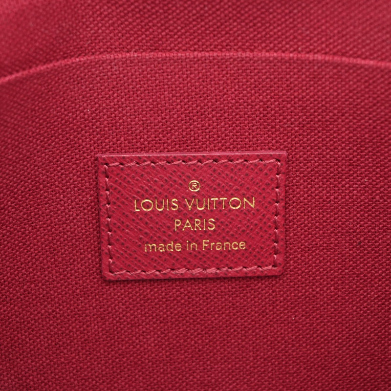 LOUIS VUITTON ルイヴィトン モノグラム ポシェットフェリシー ブラウン M81896 レディース レザー ショルダーバッグ Aランク 中古 銀蔵