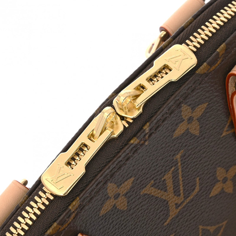 LOUIS VUITTON ルイヴィトン モノグラム アルマ BB 2WAY ブラウン M46990 レディース モノグラムキャンバス ハンドバッグ 新同 中古 銀蔵