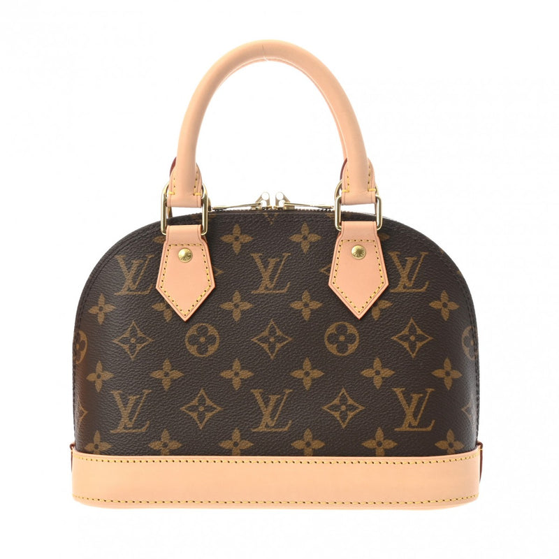 LOUIS VUITTON ルイヴィトン モノグラム アルマ BB 2WAY ブラウン M46990 レディース モノグラムキャンバス ハンドバッグ 新同 中古 銀蔵