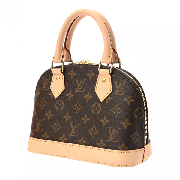 LOUIS VUITTON ルイヴィトン モノグラム アルマ BB 2WAY ブラウン M46990 レディース モノグラムキャンバス ハンドバッグ 新同 中古 銀蔵