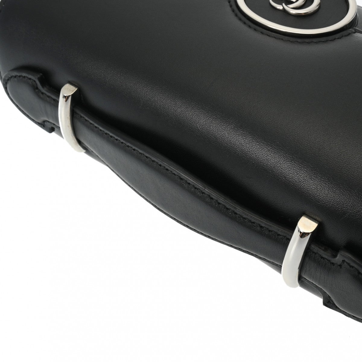 グッチ ダブルG 2WAY ミニショルダーバッグ ブラック レディース