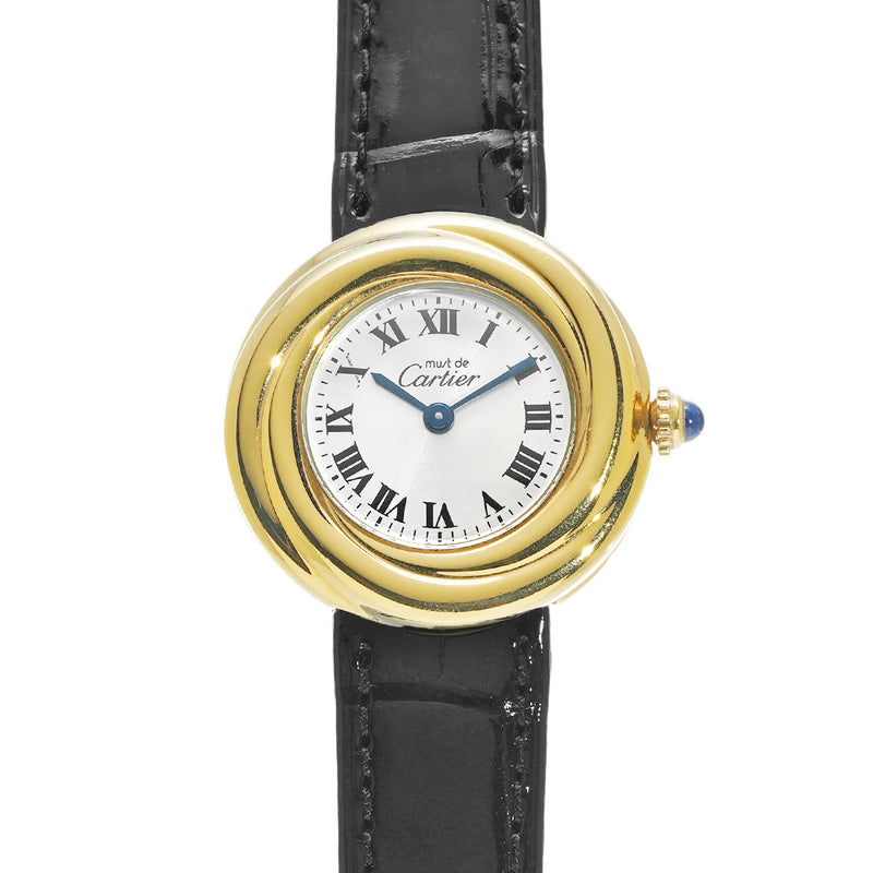 CARTIER カルティエ マストトリニティ ヴェルメイユ W1010644 レディース 腕時計 クォーツ Aランク 中古 銀蔵