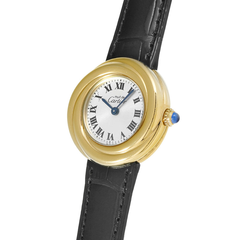 CARTIER カルティエ マストトリニティ ヴェルメイユ W1010644 レディース 腕時計 クォーツ Aランク 中古 銀蔵