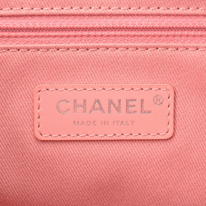 CHANEL シャネル ドーヴィル ボーリングバッグ 2WAY ピンク A92749 レディース キャンバス ハンドバッグ Aランク 中古 銀蔵