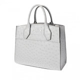 LOUIS VUITTON ルイヴィトン シティスティーマー PM 2WAY シルバー - レディース オーストリッチ ハンドバッグ 新同 中古 銀蔵