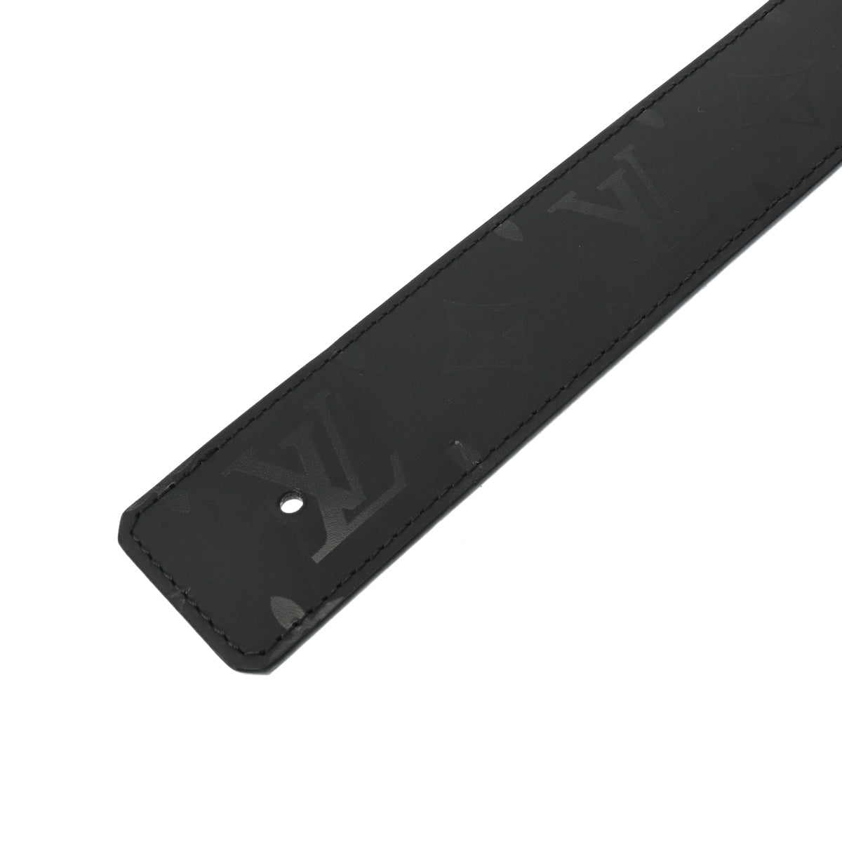 ルイヴィトンサンチュール LVイニシャル 85cm 黒 メンズ ベルト M9346V