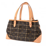 LOUIS VUITTON ルイヴィトン モノグラム リヴェット ブラウン M40140 レディース モノグラムキャンバス ハンドバッグ Aランク 中古 銀蔵