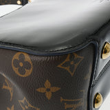 LOUIS VUITTON ルイヴィトン モノグラム チェリーウッド PM ノワール M53353 レディース パテントレザー モノグラムキャンバス ハンドバッグ Aランク 中古 銀蔵