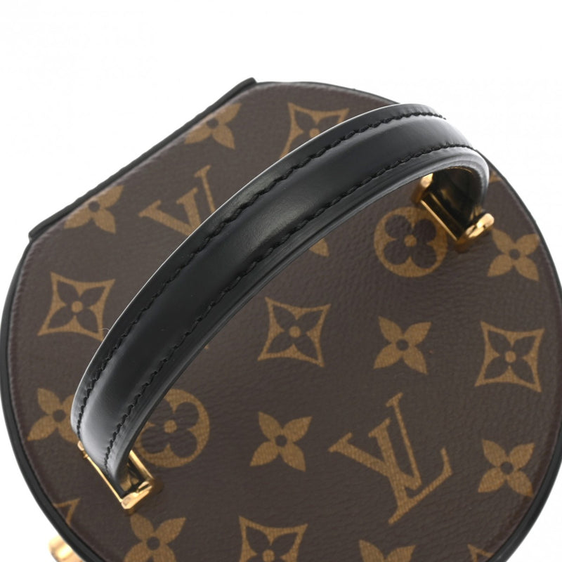 LOUIS VUITTON ルイヴィトン モノグラムリバース カンヌ ブラウン M43986 レディース モノグラムリバースキャンバス 2WAYバッグ Aランク 中古 銀蔵