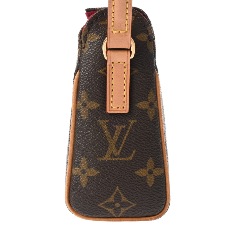 LOUIS VUITTON ルイヴィトン モノグラム レシタル ブラウン M51900 レディース モノグラムキャンバス ハンドバッグ ABランク 中古 銀蔵