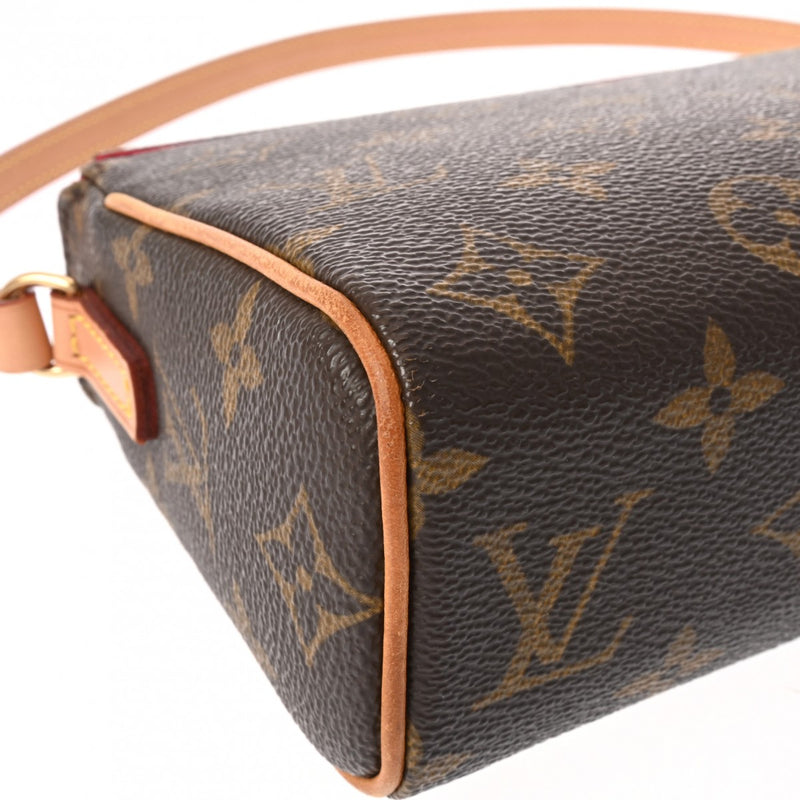 LOUIS VUITTON ルイヴィトン モノグラム レシタル ブラウン M51900 レディース モノグラムキャンバス ハンドバッグ ABランク 中古 銀蔵