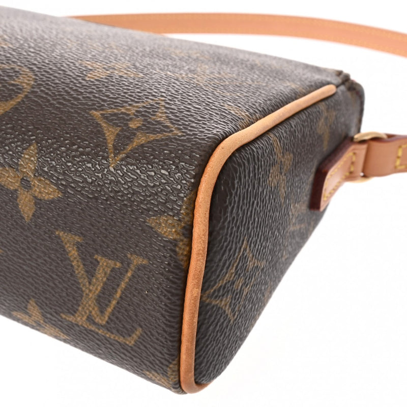 LOUIS VUITTON ルイヴィトン モノグラム レシタル ブラウン M51900 レディース モノグラムキャンバス ハンドバッグ ABランク 中古 銀蔵