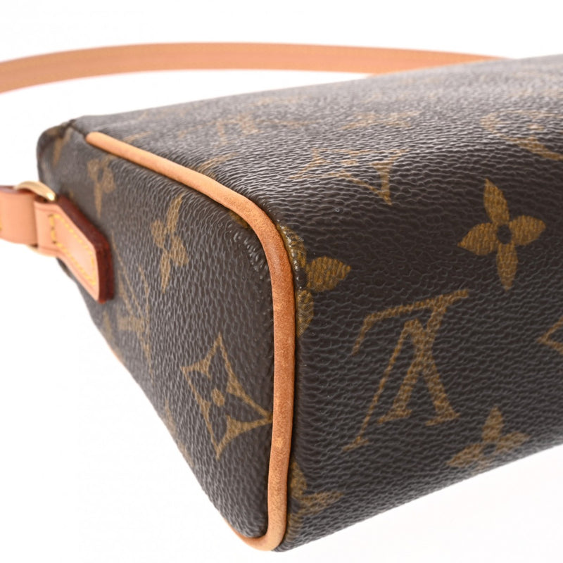 LOUIS VUITTON ルイヴィトン モノグラム レシタル ブラウン M51900 レディース モノグラムキャンバス ハンドバッグ ABランク 中古 銀蔵