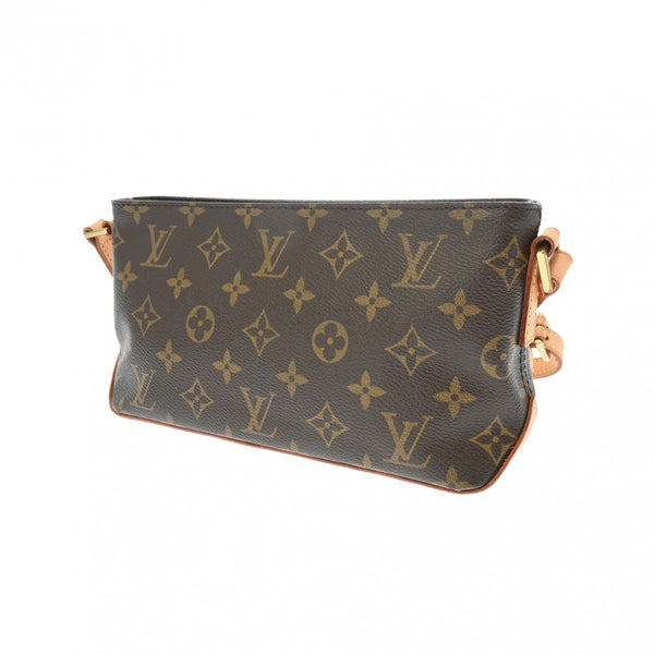 LOUIS VUITTON ルイヴィトン モノグラム トロター  ブラウン M51240 レディース モノグラムキャンバス ショルダーバッグ ABランク 中古 銀蔵