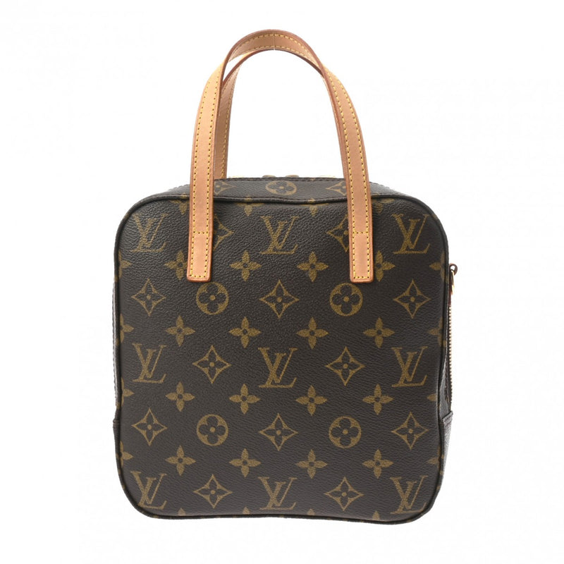 LOUIS VUITTON ルイヴィトン モノグラム スポンティーニ 2WAY ブラウン M47500 レディース モノグラムキャンバス ハンドバッグ Aランク 中古 銀蔵