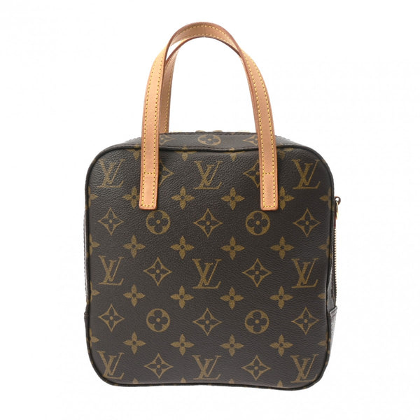 LOUIS VUITTON ルイヴィトン モノグラム スポンティーニ 2WAY ブラウン M47500 レディース モノグラムキャンバス ハンドバッグ Aランク 中古 銀蔵