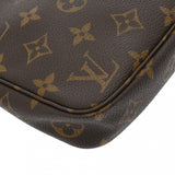 LOUIS VUITTON ルイヴィトン モノグラム ポシェット アクセソワール ブラウン M51980 レディース モノグラムキャンバス アクセサリーポーチ ABランク 中古 銀蔵