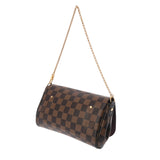 LOUIS VUITTON ルイヴィトン ダミエ フェイボリット PM  ブラウン N41276 レディース ダミエキャンバス ショルダーバッグ ABランク 中古 銀蔵