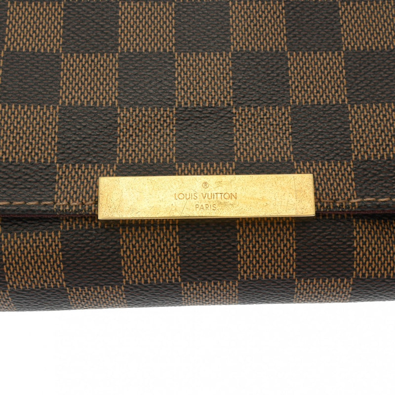 LOUIS VUITTON ルイヴィトン ダミエ フェイボリット PM  ブラウン N41276 レディース ダミエキャンバス ショルダーバッグ ABランク 中古 銀蔵