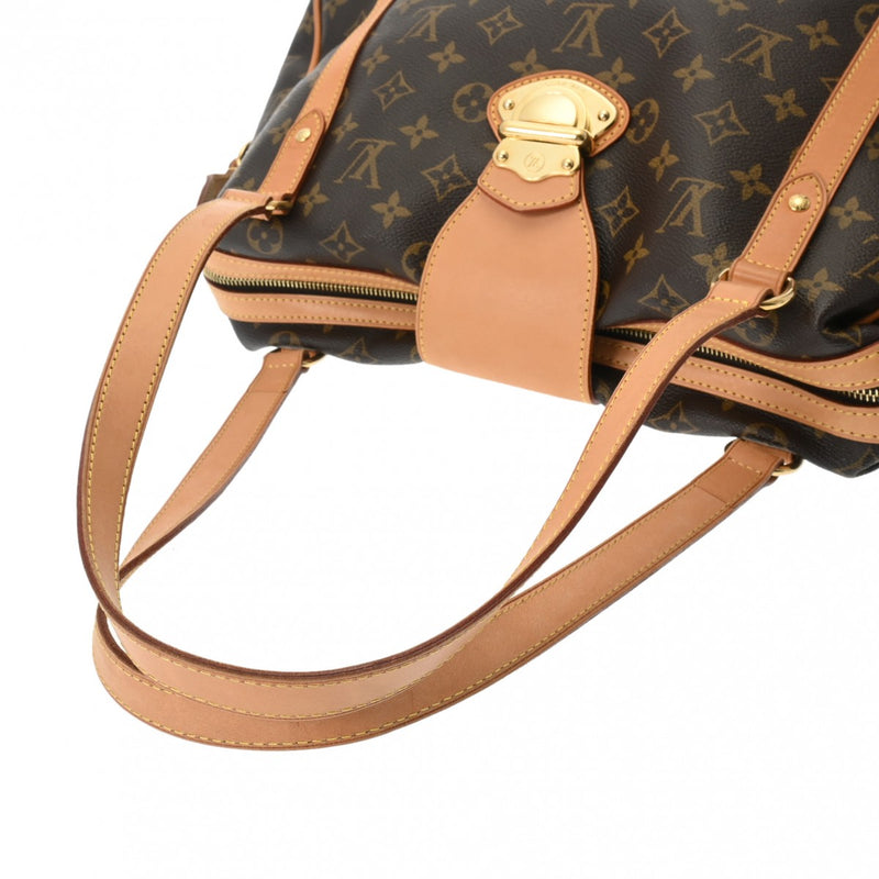 LOUIS VUITTON ルイヴィトン モノグラム ストレーザー PM ブラウン M51186 レディース モノグラムキャンバス ショルダーバッグ ABランク 中古 銀蔵