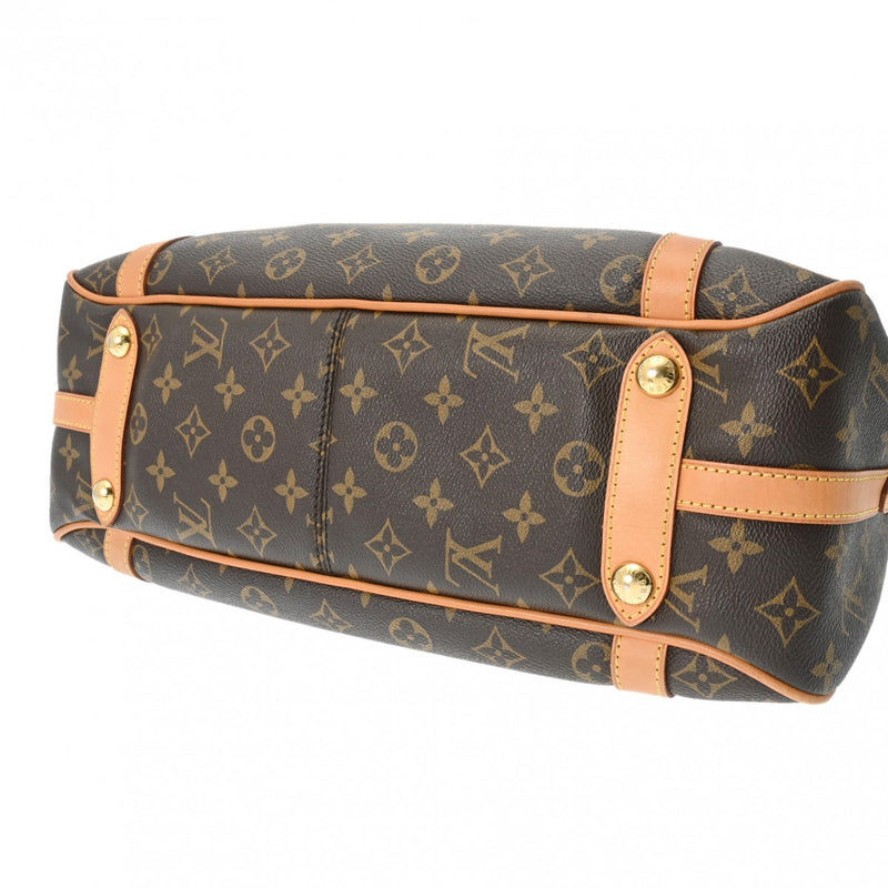 LOUIS VUITTON ルイヴィトン モノグラム ストレーザー PM ブラウン M51186 レディース モノグラムキャンバス ショルダーバッグ ABランク 中古 銀蔵