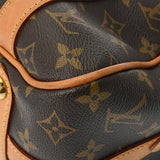 LOUIS VUITTON ルイヴィトン モノグラム ストレーザー PM ブラウン M51186 レディース モノグラムキャンバス ショルダーバッグ ABランク 中古 銀蔵