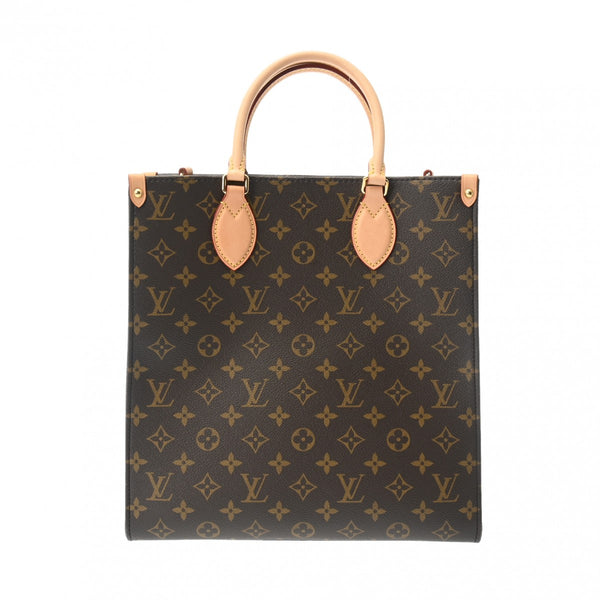 LOUIS VUITTON ルイヴィトン モノグラム サックプラ PM 2WAY ブラウン M46263 レディース モノグラムキャンバス トートバッグ Aランク 中古 銀蔵