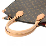 LOUIS VUITTON ルイヴィトン モノグラム サックプラ PM 2WAY ブラウン M46263 レディース モノグラムキャンバス トートバッグ Aランク 中古 銀蔵