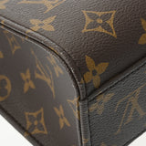 LOUIS VUITTON ルイヴィトン モノグラム サックプラ PM 2WAY ブラウン M46263 レディース モノグラムキャンバス トートバッグ Aランク 中古 銀蔵