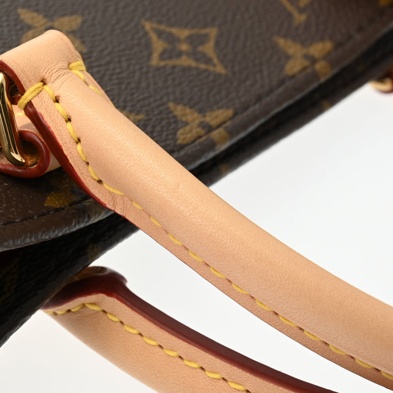 LOUIS VUITTON ルイヴィトン モノグラム サックプラ PM 2WAY ブラウン M46263 レディース モノグラムキャンバス トートバッグ Aランク 中古 銀蔵