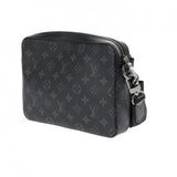 LOUIS VUITTON ルイヴィトン モノグラムエクリプス トリオメッセンジャー 黒/グレー M69443 メンズ レザー ショルダーバッグ Aランク 中古 銀蔵